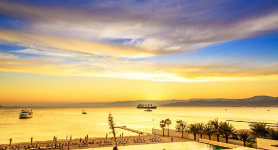 Dead sea to the Red Sea